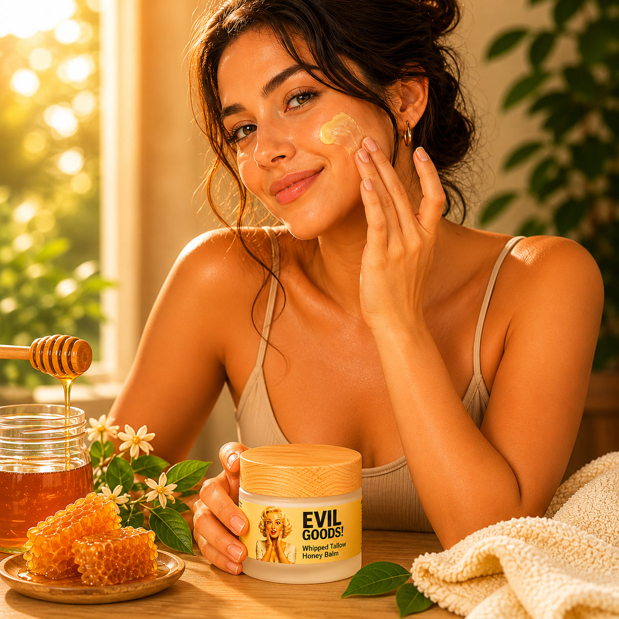 Crema Ancestral de Sebo de Res: Sana y rejuvenece tu piel con sebo y miel de manuka